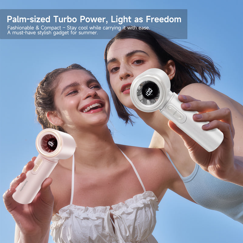 Tiankeplus Jet 10 Portable Jet Fan (Strong Jet Airflow, Fast Cooling, 4000mAh Battery)